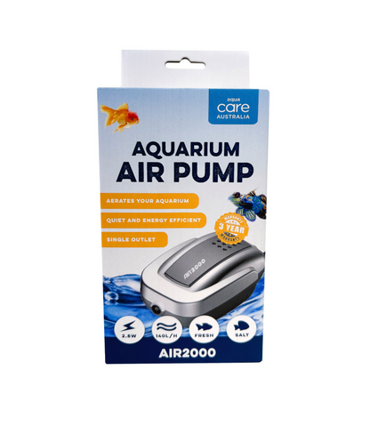 Aqua Care Aquarium Air Pump Air AIR 1000&AIR2000&AIR3000&AIR4000 Multiple Size