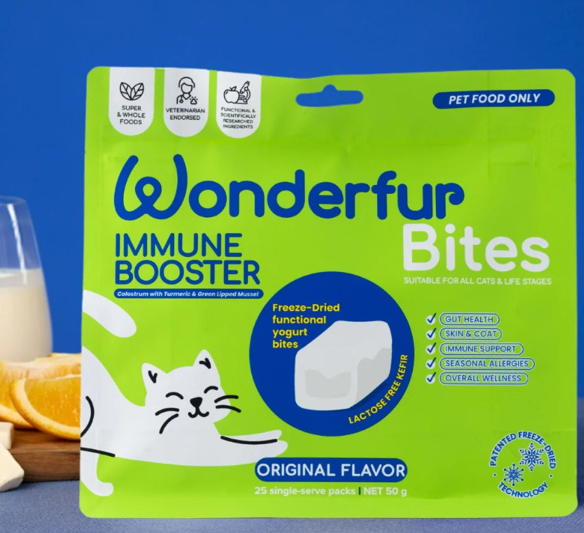 Bites Immune Booster Cat Probiotic Yogurt Freeze Dried Chews