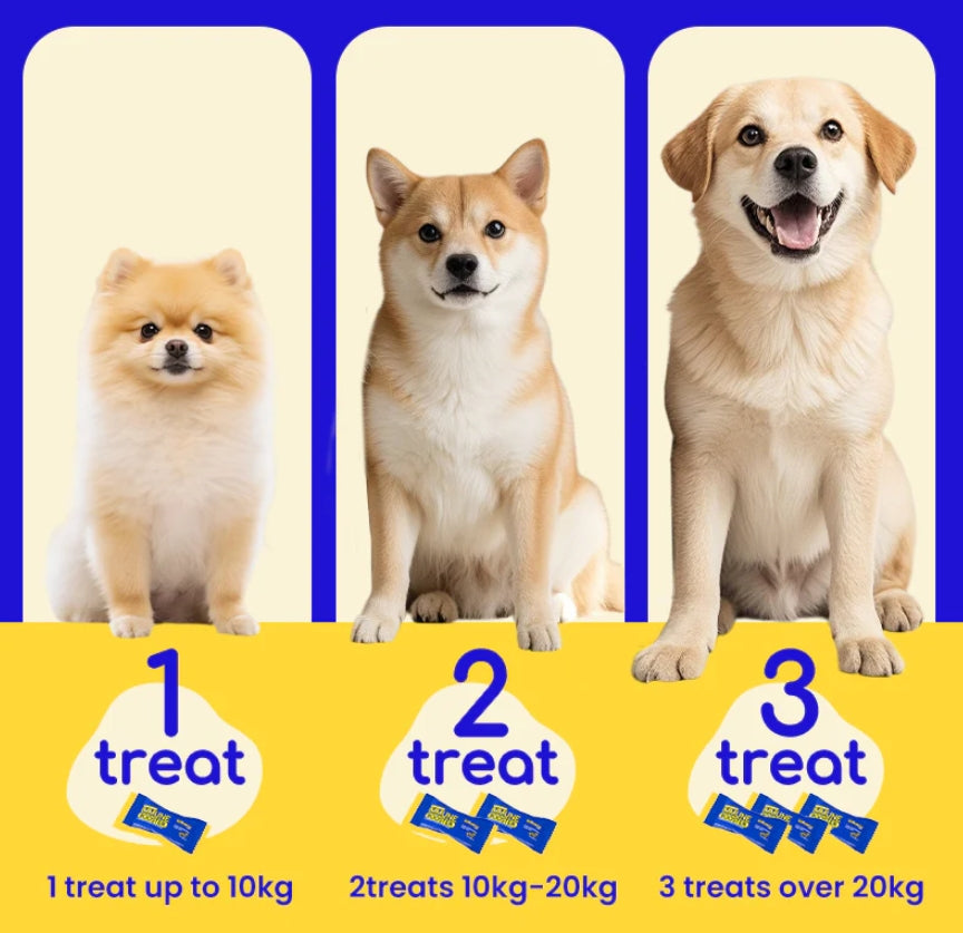 Bites Immune Booster Dog Probiotic Yogurt Freeze Dried Chews