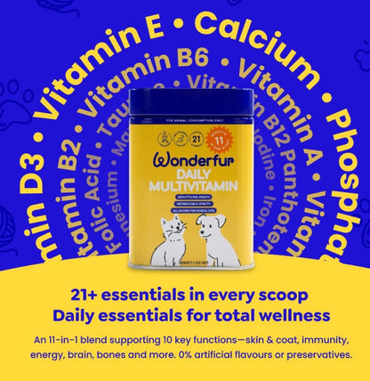 Daily Multi Vitamin Powder For Dogs And Cats 200g