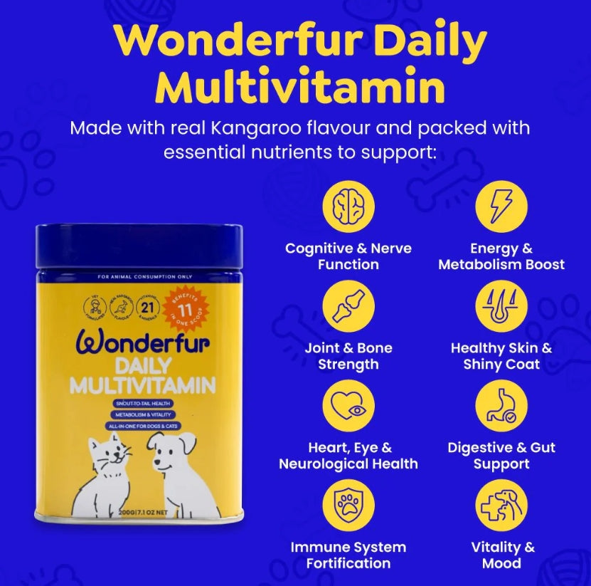 Daily Multi Vitamin Powder For Dogs And Cats 200g