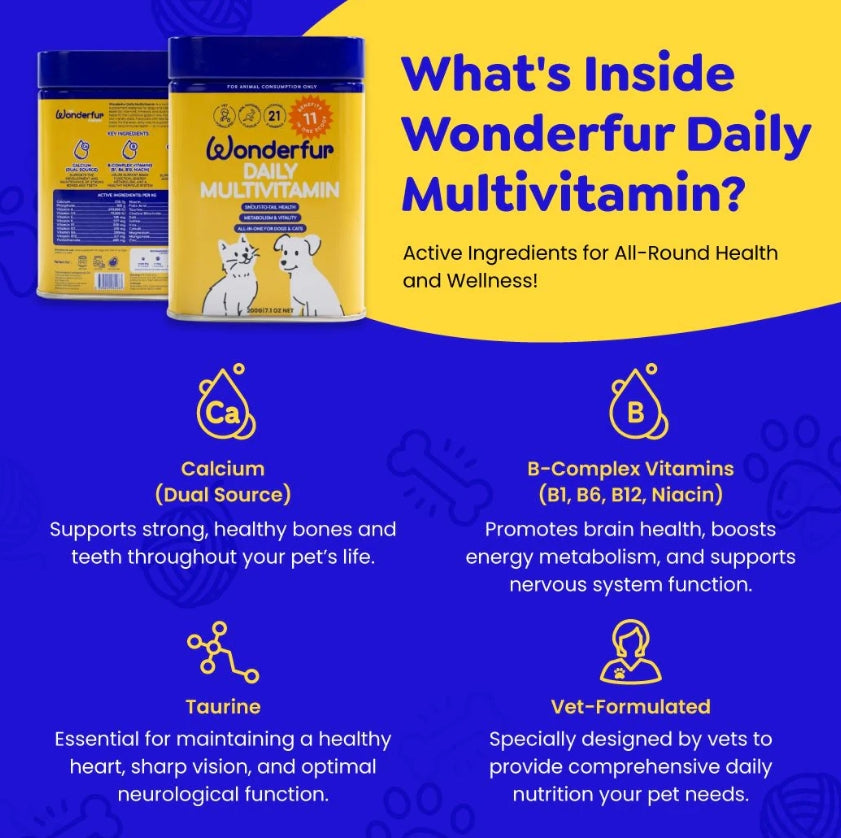 Daily Multi Vitamin Powder For Dogs And Cats 200g