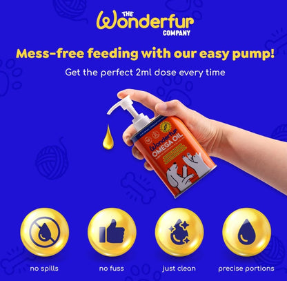Wonderfur Super Omega Oil for Dogs and Cats 250ml