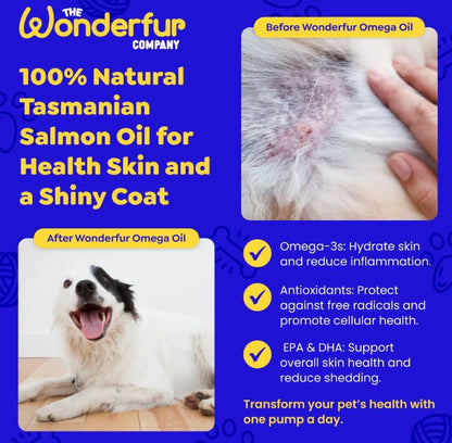 Wonderfur Super Omega Oil for Dogs and Cats 250ml
