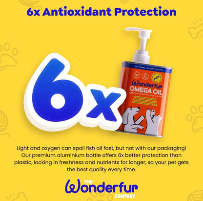 Wonderfur Super Omega Oil for Dogs and Cats 250ml