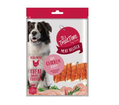 IT'S TREAT TIME DOG CHICKEN CALCIUM BONE 3 Sizes Available