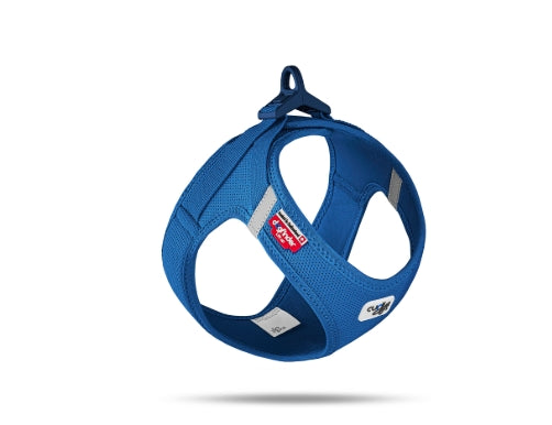 CURLI DOG HARNESS AIR-MESH BLUE 7 Sizes Available